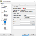 PuTTy create profile folder Image 2
